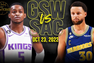 Golden State Warriors vs Sacramento Kings Full Game | Highlights Oct 23, 2022 | FreeDawkins