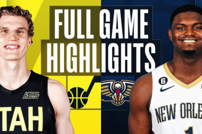 JAZZ at PELICANS | NBA FULL GAME HIGHLIGHTS | October 23, 2022