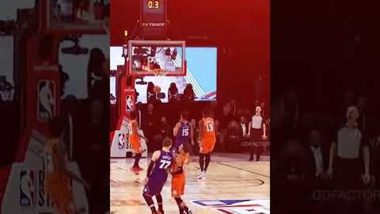 Wholesome moment 😁 #shorts Doncic and incredible shot