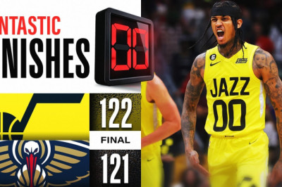 WILD OVERTIME ENDING Jazz vs Pelicans 👀🥶