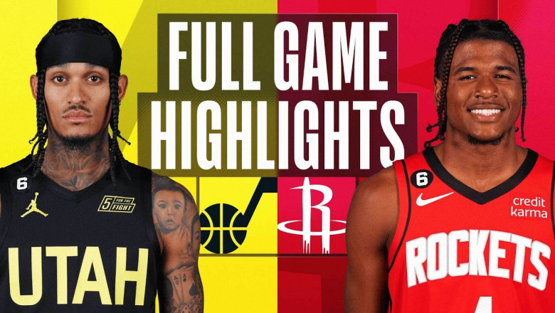JAZZ at ROCKETS | NBA FULL GAME HIGHLIGHTS | October 24, 2022