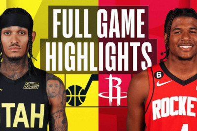 JAZZ at ROCKETS | NBA FULL GAME HIGHLIGHTS | October 24, 2022