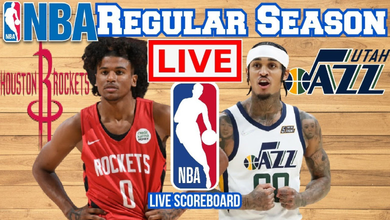 Live: Houston Rockets Vs Utah Jazz | Scoreboard | Play by Play | Bhordz TV