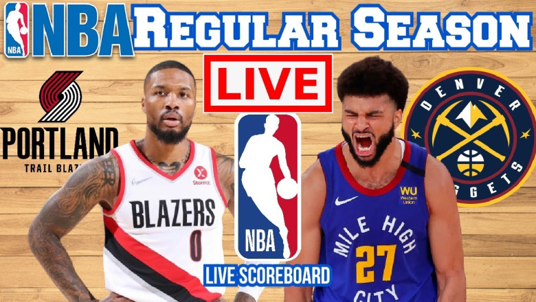Live: Portland Trail Blazers Vs Denver Nuggets | Scoreboard | Play by Play | Bhordz TV