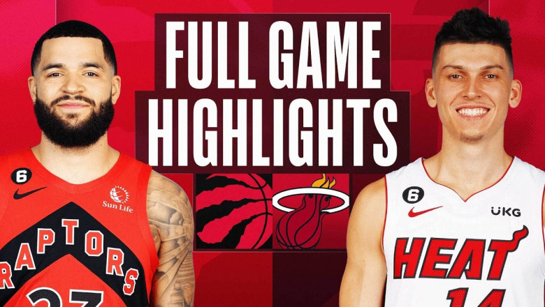 RAPTORS at HEAT | NBA FULL GAME HIGHLIGHTS | October 24, 2022