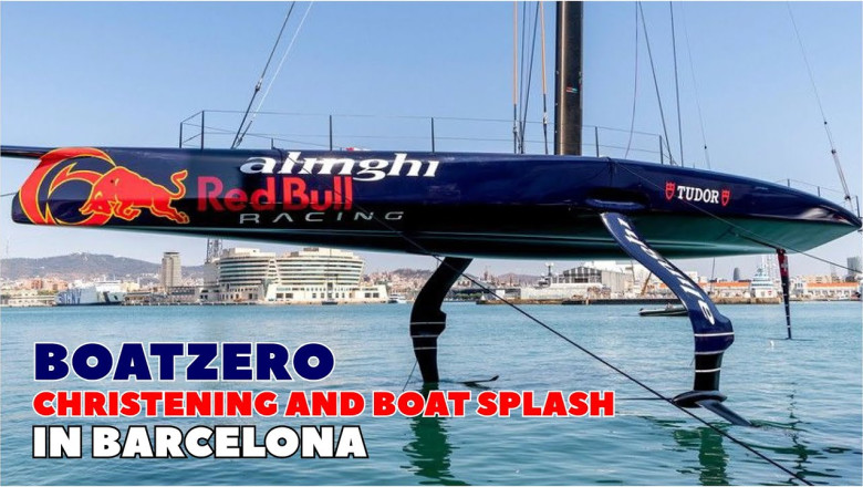 Alinghi Red Bull Racing launched BoatZero in Barcelona | America's Cup