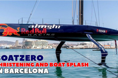 Alinghi Red Bull Racing launched BoatZero in Barcelona | America's Cup