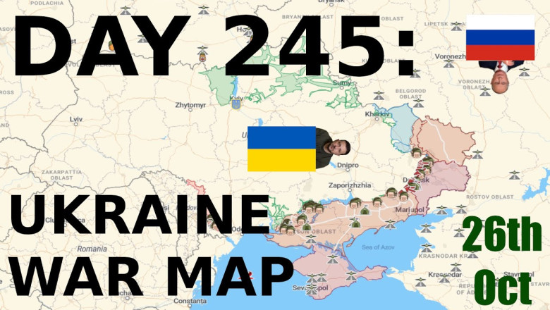 Latest Ukrainian War Map Updates Day 245 Nexth City   Day 245 Ukrainian Battle Map Updates 1666809200 B 