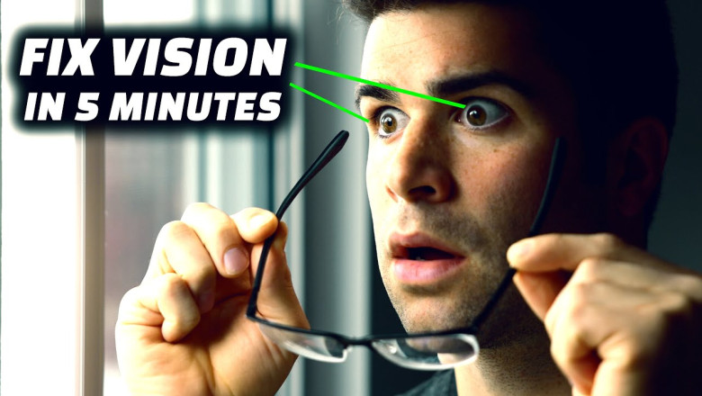 How to Fix Your Vision In Only 5 Minutes! Follow Along
