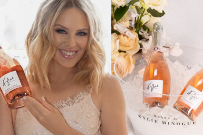 Kylie Minogue launches first ever alcohol-free rose wine