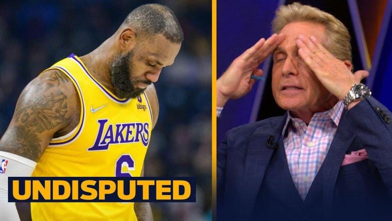 UNDISPUTED - Skip calls LeBron "hot garbage" after Lakers' embarrassing loss to Nuggets last night