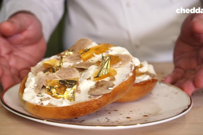 $1,000 Westin Gold Bagel -Leaf Bagel in NYC
