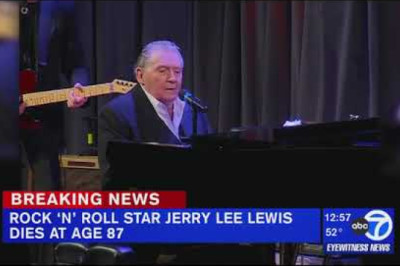 BREAKING NEWS: Rock 'n' roll legend Jerry Lee Lewis dead at 87