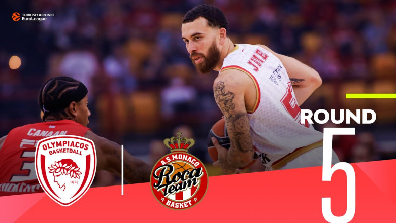 Duo Okobo-James knocks down Olympiacos! | Round 5, Highlights | Turkish Airlines EuroLeague