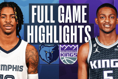GRIZZLIES at KINGS | NBA FULL GAME HIGHLIGHTS | October 27, 2022