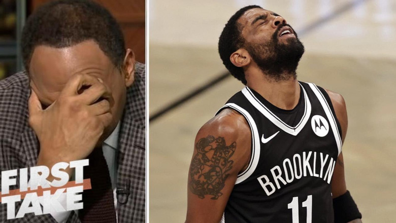 "Knicks are better than Nets" - Stephen A. on Kyrie-KD 76 pts but Nets loss to Mavericks 125-129