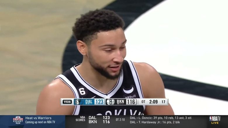 NETS VS MAVS! WILD ENDING! UNCUT OVERTIME! FINAL MINUTES OF THE GAME! INSANE DUNKS!