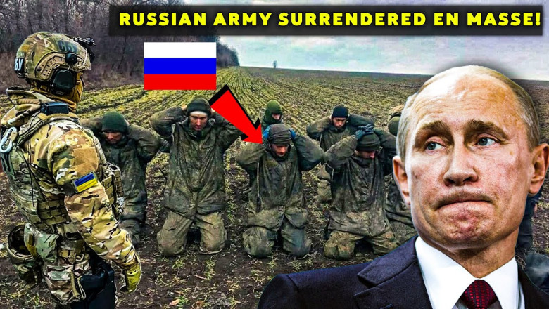 The Russian Army Has Surrendered En Masse To Ukraine In Kherson! Big ...