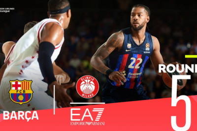 Barca thrashes Milan at home! | Round 5, Highlights | Turkish Airlines EuroLeague