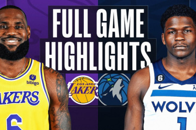 LAKERS at TIMBERWOLVES | NBA FULL GAME HIGHLIGHTS | October 28, 2022