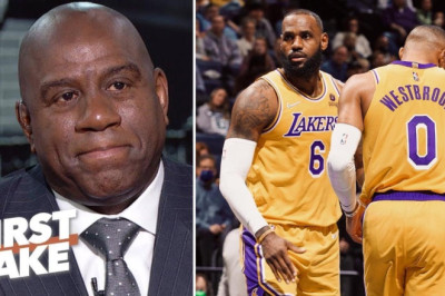 Magic Johnson sends a blunt message to LeBron & Russ after Lakers falling to 0-5