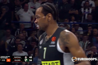 Partizan Mozzart Bet Belgrade - Zalgiris Kaunas 87-76: Kevin Punter (26 points on 10/14 FG)