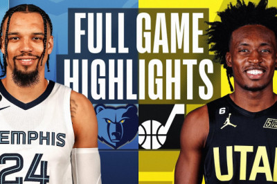 GRIZZLIES at JAZZ | NBA FULL GAME HIGHLIGHTS | October 29, 2022