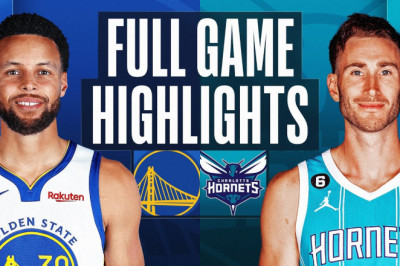 WARRIORS at HORNETS | NBA FULL GAME HIGHLIGHTS | October 29, 2022