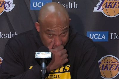 Darvin Ham is Tearing up over Talking about Russ, Postgame Interview