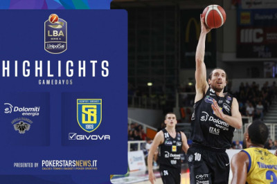 Dolomiti Energia Trentino - Givova Scafati | Serie A UnipolSai 2022/23