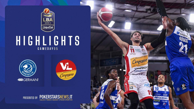 Germani Brescia - Carpegna Prosciutto Pesaro | Serie A UnipolSai 2022/23