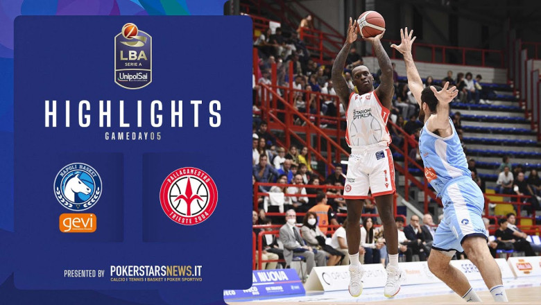GeVi Napoli Basket - Pallacanestro Trieste | Serie A UnipolSai 2022/23