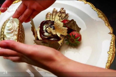 Making of The Golden Phoenix, the most expensive cupcake