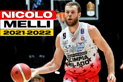 Nicolo Melli BEST Highlights 2021-22 Season - Olimpia Milano