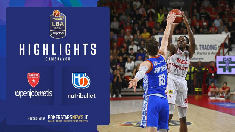 Openjobmetis Varese - NutriBullet Treviso Basket | Serie A UnipolSai 2022/23