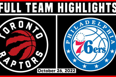 Toronto Raptors vs Philadelphia 76ers - Full Game Highlights | Oct 26, 2022 | 22-23 NBA Season