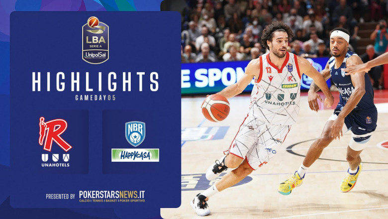 UNAHOTELS Reggio Emilia - Happy Casa Brindisi | Serie A UnipolSai 2022/23