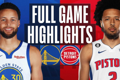 WARRIORS at PISTONS | NBA FULL GAME HIGHLIGHTS | October 30, 2022