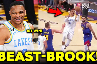 Westbrook is FINALLY BACK, napa-sayaw pa sa gitna ng laban | Lakers FIRST WIN vs Nuggets!