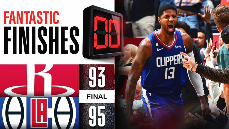 Final 2:08 WILD ENDING Rockets vs Clippers 😲👀