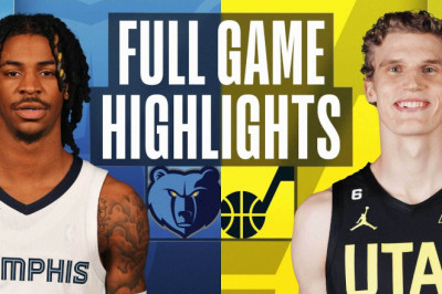 GRIZZLIES at JAZZ | NBA FULL GAME HIGHLIGHTS | October 31, 2022