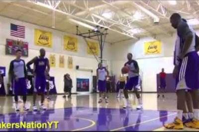Los Angeles Lakers FULL workout practice watch how NBA teams really prepare for the season