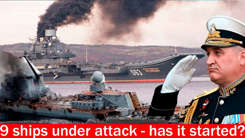 Urgent! 9 ships under attack - has it started? First details of the attack: the Kremlin is in shock!
