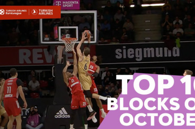 Top 10 Blocks | October | 2022-23 Turkish Airlines EuroLeague