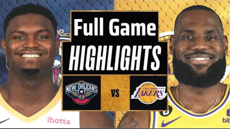 Los Angeles Lakers vs New Orleans Pelicans FULL GAME Highlights | Nov 2 | NBA Season 2022-23