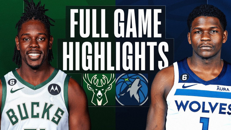 BUCKS at TIMBERWOLVES | NBA FULL GAME HIGHLIGHTS | November 4, 2022