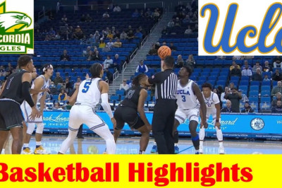 Concordia-Irvine vs #8 UCLA Basketball Game Highlights 11 2 2022