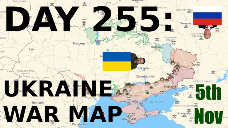 Day 255 Ukrainian Battle Map Nexth City   Day 255 Ukrainian Battle Map 1667667776 B 