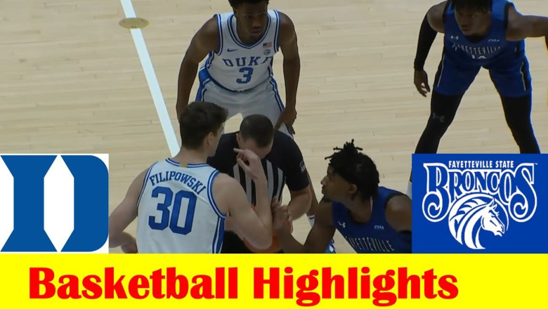 Fayetteville State vs #7 Duke Basketball Game Highlights 11 2 2022
