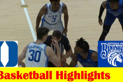 Fayetteville State vs #7 Duke Basketball Game Highlights 11 2 2022